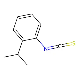 2-Isopropylphenyl isothiocyanate structure