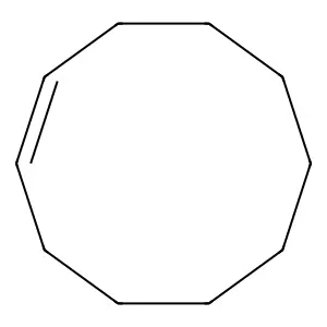 环癸烯 structure