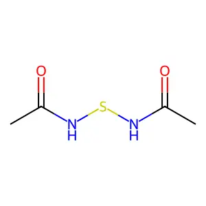 N,N'-硫代双[乙酰胺] structure