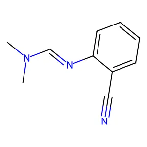 N'-(2-氰苯基)-N,N-二甲基甲脒 structure