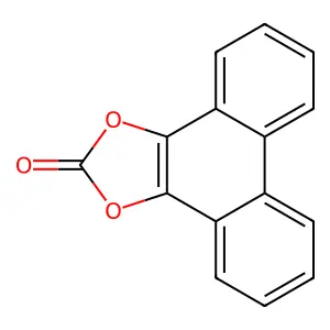Phenanthro[9,10-d]-1,3-dioxol-2-one structure