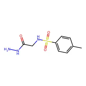 N-(2-hydrazinyl-2-oxoethyl)-4-methylbenzenesulfonamide structure