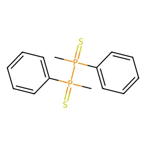 1,2-Dimethyl-1,2-diphenyl-1lambda~5~,2lambda~5~-diphosphane-1,2-dithione structure