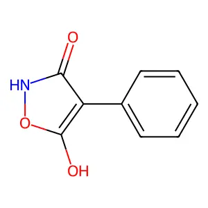 4-Phenylisoxazole-3,5-diol structure