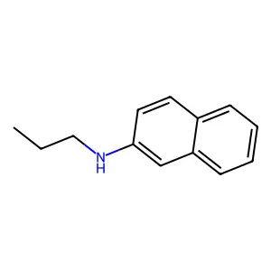 2-Naphthalenamine, N-propyl- structure