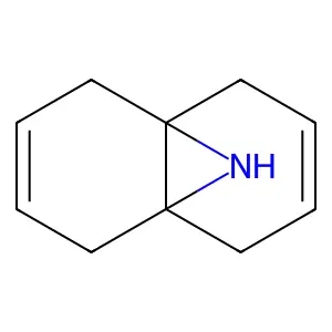 11-Azatricyclo(4.4.1.0(1,6))undeca-3,8-diene structure