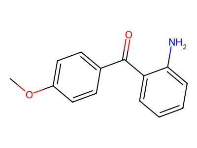 (2-Amino-4-methoxyphenyl)(phenyl)methanone structure