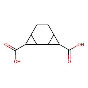 三环[5.1.0.0²,⁴]辛烷-3,8-二甲酸 structure