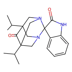 5,7-Diisopropyl-1,3-diazaspiro[adamantane-2,3'-indoline]-2',6-dione structure