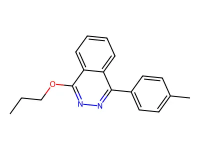 1-(4-Methylphenyl)-4-propoxyphthalazine structure