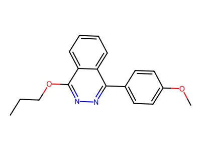 1-(4-Methoxyphenyl)-4-propoxyphthalazine structure