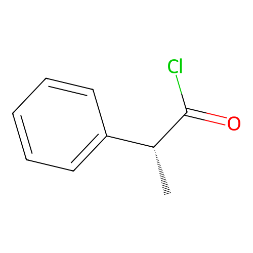 (R)-2-phenylpropionyl chloride structure