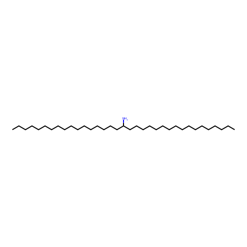 Pentatriacontan-18-amine structure