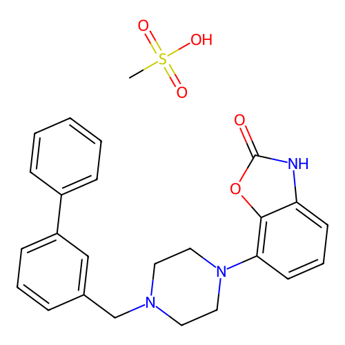 Bifeprunox Mesylate structure