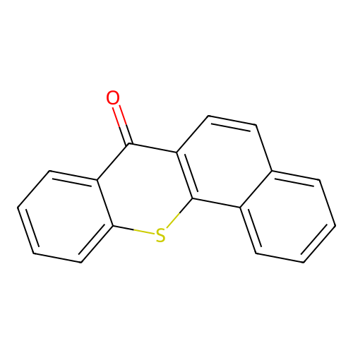 7h-Benzo[c]thioxanthen-7-one structure