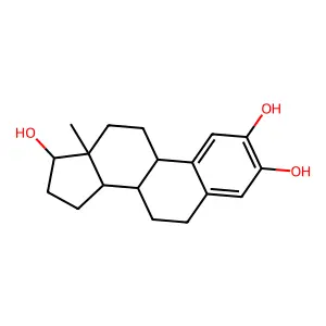 2-羟基雌二醇 structure