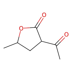3-Acetyl-5-methyloxolan-2-one structure