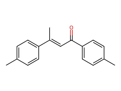 1,3-Bis(4-methylphenyl)but-2-en-1-one structure