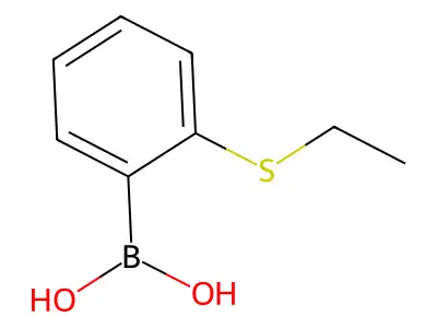 (2-Ethylthiophenyl)boronic acid structure