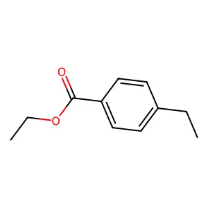 Ethyl 4-ethylbenzoate structure