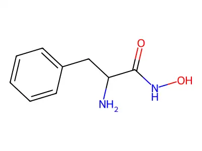 DL-Phenylalanine hydroxamate structure