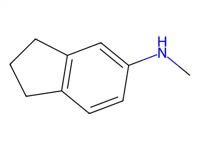 (2,3-Dihydro-1H-inden-5-yl)methanamine structure