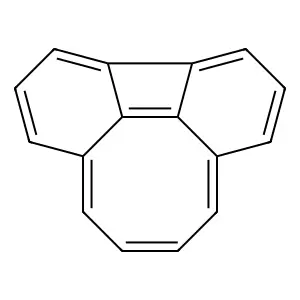 Cycloocta[def]biphenylene structure