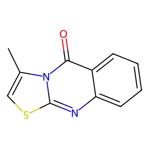 3-methyl-5H-[1,3]thiazolo[2,3-b]quinazolin-5-one structure