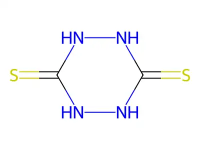 1,2,4,5-Tetrazinane-3,6-dithione structure