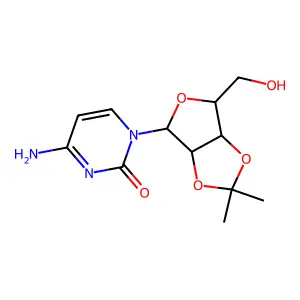 2',3'-O-Isopropylidenecytidine structure