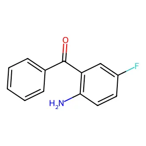 (2-Amino-5-fluorophenyl)(phenyl)methanone structure