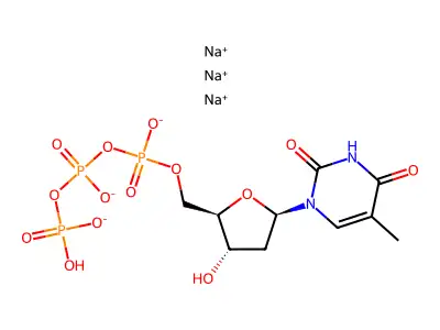 thymidine 5'-triphosphate sodium salt structure