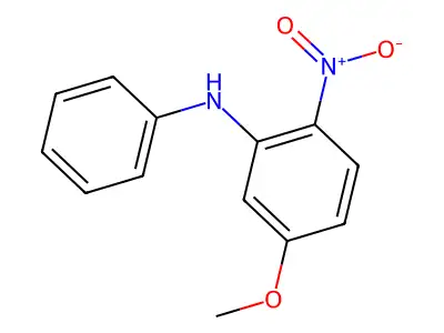 5-methoxy-2-nitro-N-phenylaniline structure