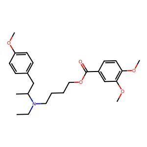 美贝维林 structure