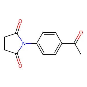 1-(4-Acetylphenyl)pyrrolidine-2,5-dione structure