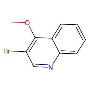 3-Bromo-4-methoxyquinoline structure