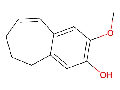 2-Methoxy-6,7-dihydro-5H-benzo[7]annulen-3-ol structure
