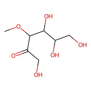 3-O-Methyl-D-fructose structure