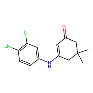 3-[(3,4-Dichlorophenyl)amino]-5,5-dimethylcyclohex-2-en-1-one structure