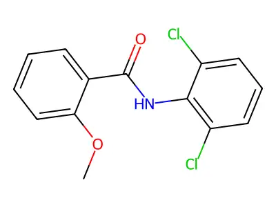 N-(2,6-dichlorophenyl)-2-methoxybenzamide structure