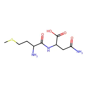 Methionylasparagine structure