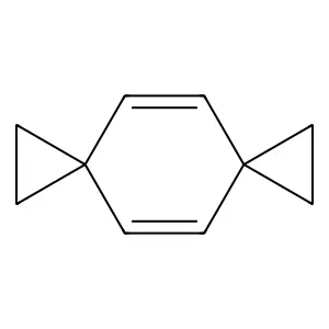 Dispiro[2.2.2.2]deca-4,9-diene structure