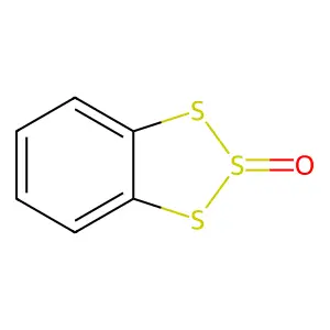 Benzotrithiole 2-oxide structure