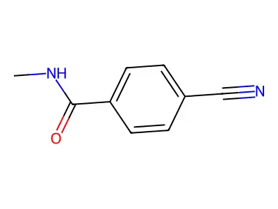 4-Cyano-N-methylbenzamide structure