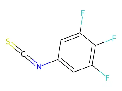 1,2,3-Trifluoro-5-isothiocyanatobenzene structure