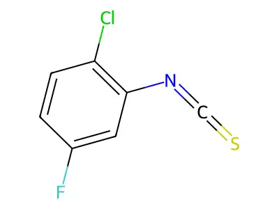 2-Chloro-5-fluorophenylisothiocyanate structure