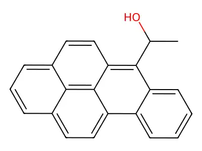 1-(6-Benzo(a)pyrenyl)ethanol structure