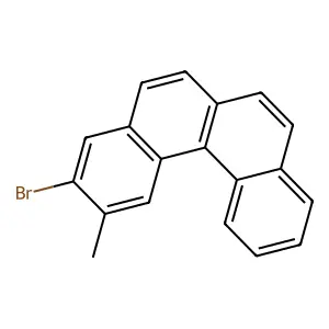 3-Bromo-2-methylbenzo[c]phenanthrene structure