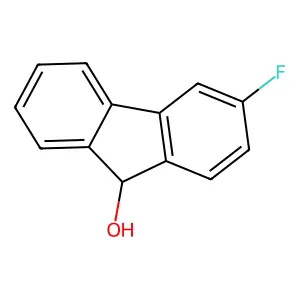 3-fluoro-9H-fluoren-9-ol structure