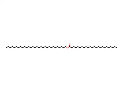 Triacontyl tetracosanoate structure